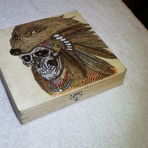 Handcrafted wood box
